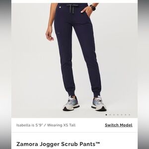 FIGS Zamora Jogger Navy Small Tall